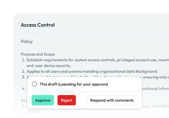 Approval Workflow